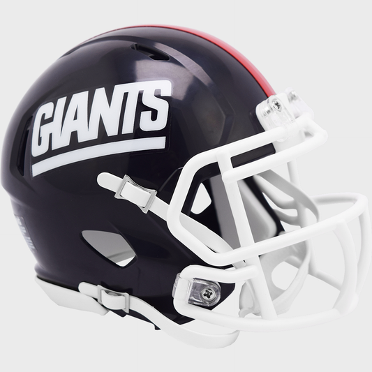 New York Giants throwback mini helmet
