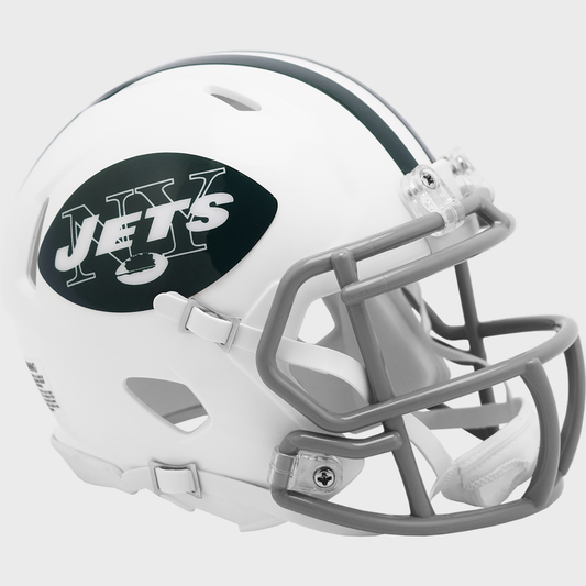 New York Jets throwback mini helmet