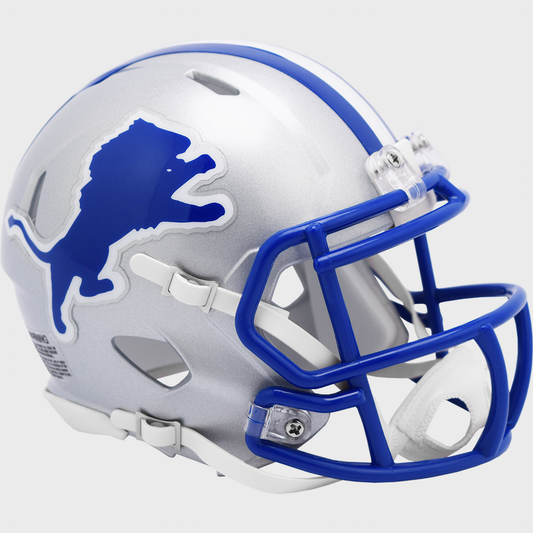 Detroit Lions throwback mini helmet