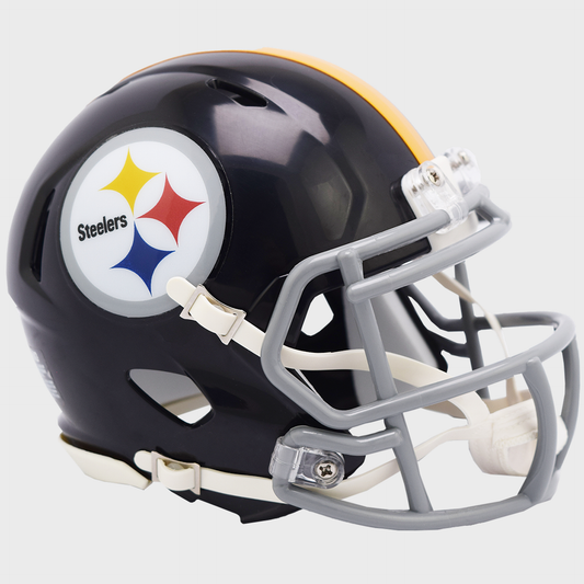 Pittsburgh Steelers throwback mini helmet