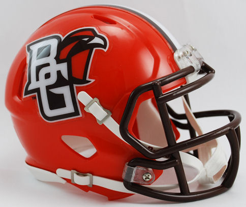 Bowling Green Falcons mini helmet