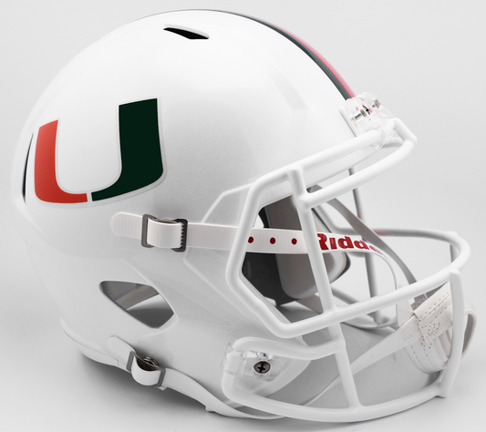 Miami Hurricanes full size replica helmet