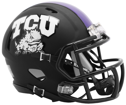 TCU Horned Frogs mini helmet