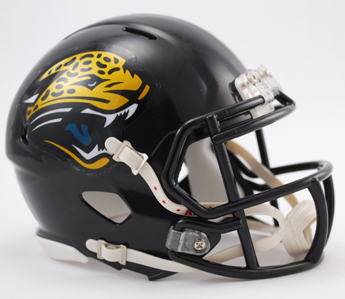 Jacksonville Jaguars throwback mini helmet