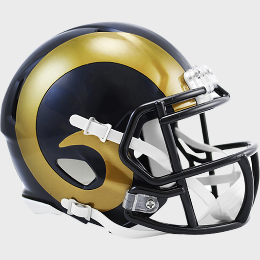 St. Louis Rams throwback mini helmet