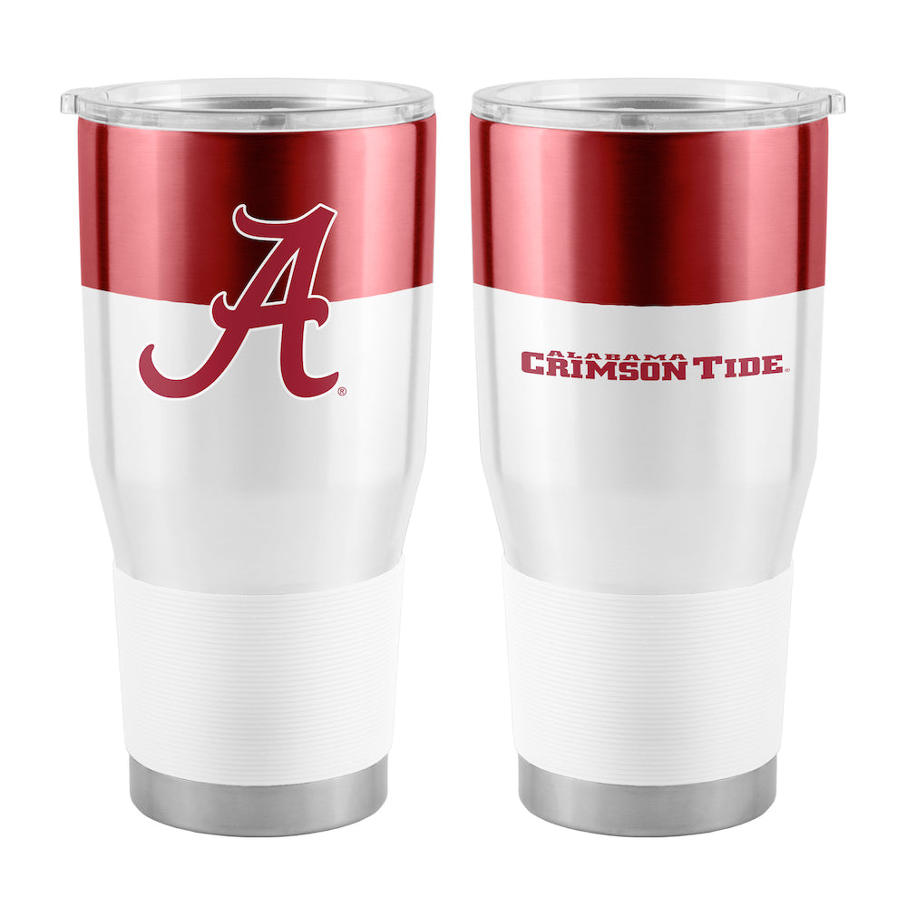 Alabama Crimson Tide 30 oz color block travel tumbler