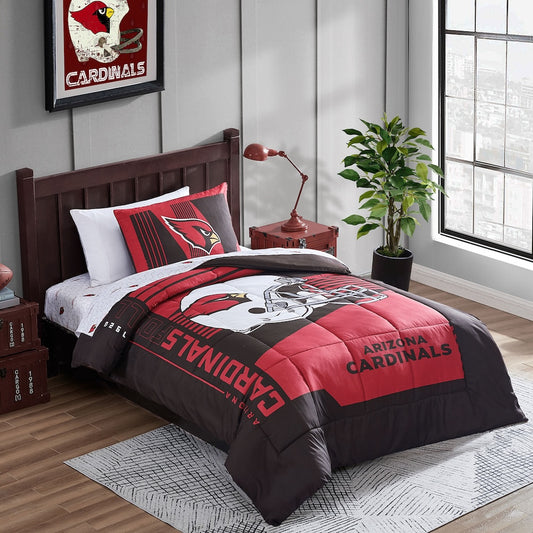Arizona Cardinals twin size bed in a bag
