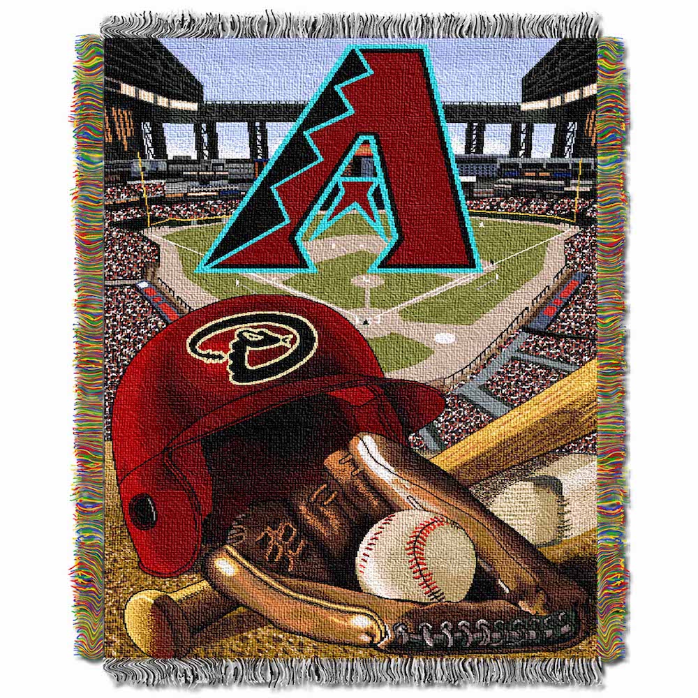 Arizona Diamondbacks woven home field tapestry