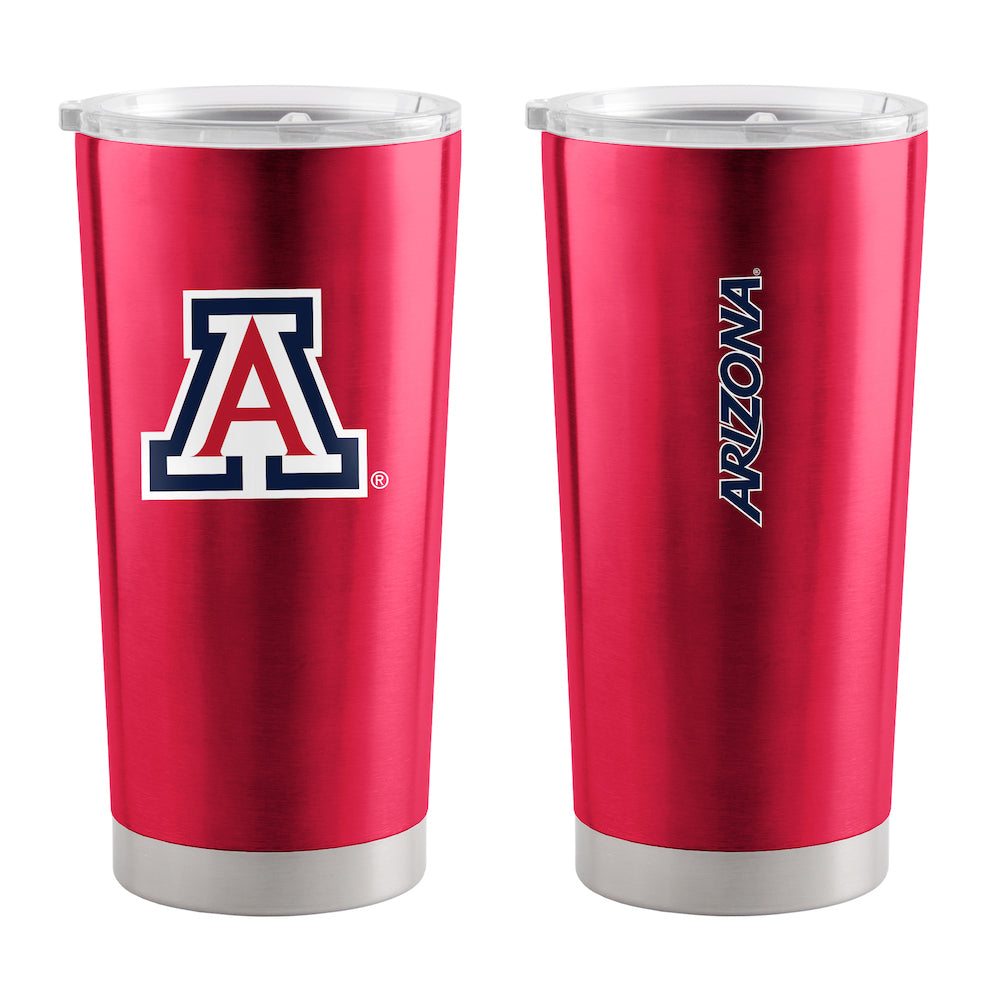 Arizona Wildcats 20 oz stainless steel travel tumbler