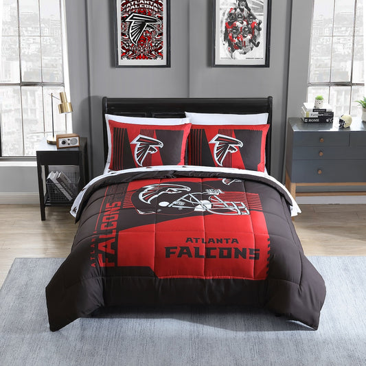 Atlanta Falcons full size bed in a bag