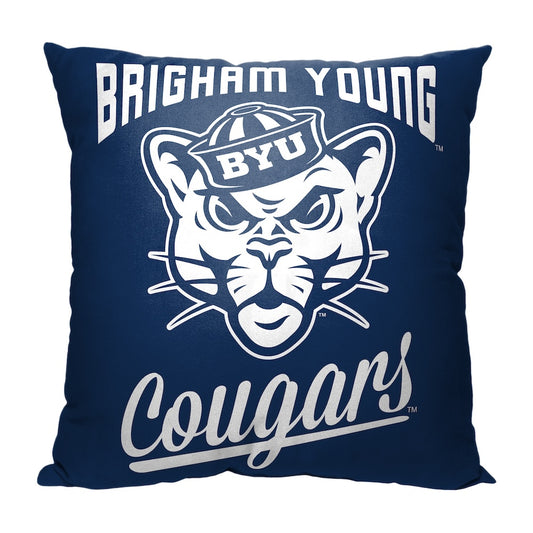 BYU Cougars OFFICIAL throw pillow