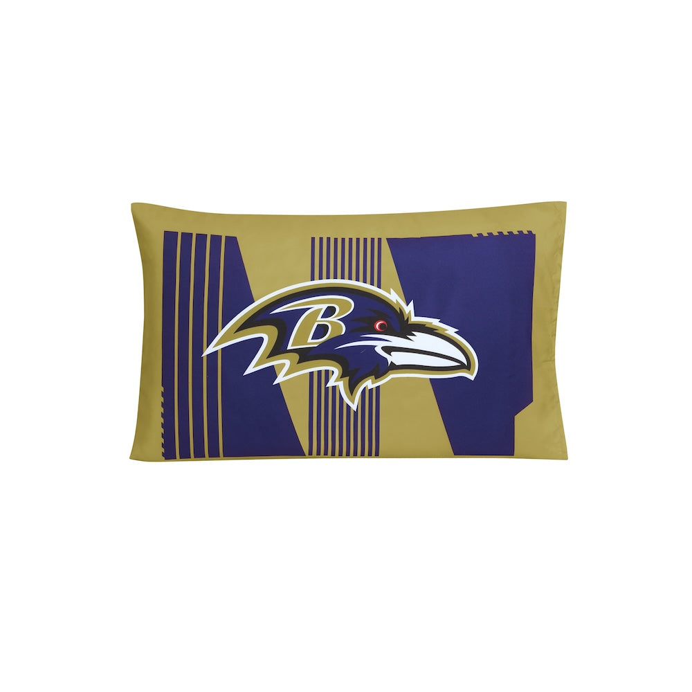 Baltimore Ravens pillow sham