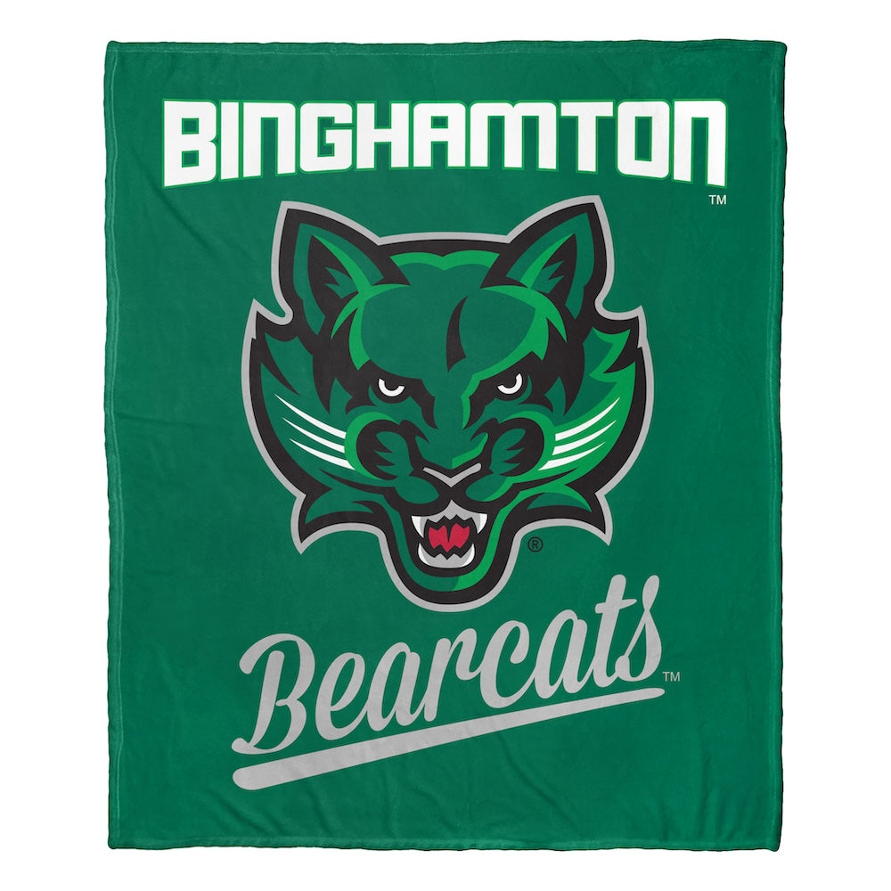 Binghamton Bearcats official silk touch throw blanket