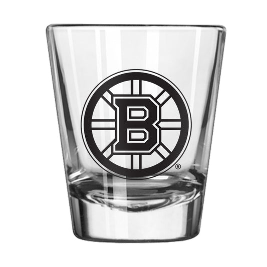 Boston Bruins shot glass