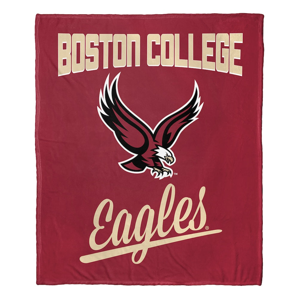 Boston College Eagles official silk touch throw blanket