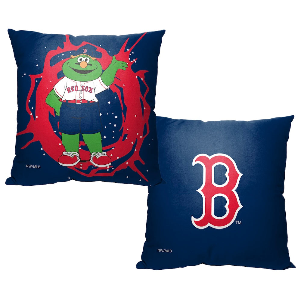 Boston Red Sox MASCOT throw pillow