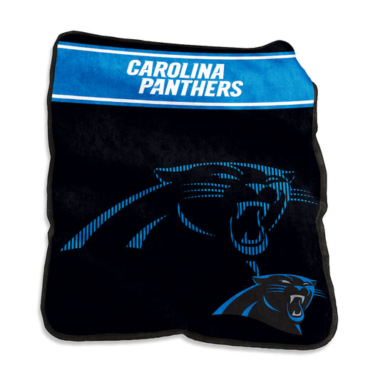 Carolina Panthers Large Raschel blanket