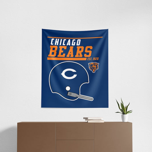 Chicago Bears Premium Throwback Wall Hanging