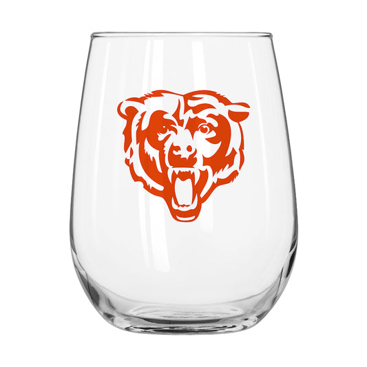 Chicago Bears Stemless Wine Glass