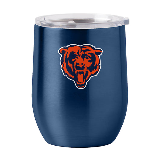 Chicago Bears stainless steel curved drink tumbler