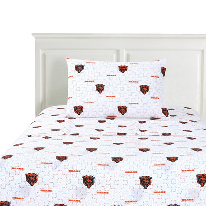 Chicago Bears Twin Sheets