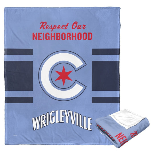 Chicago Cubs CITY CONNECT silk touch throw blanket