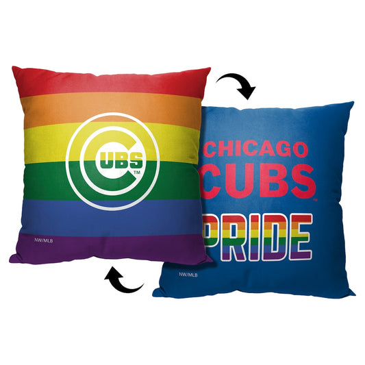 Chicago Cubs PRIDE throw pillow