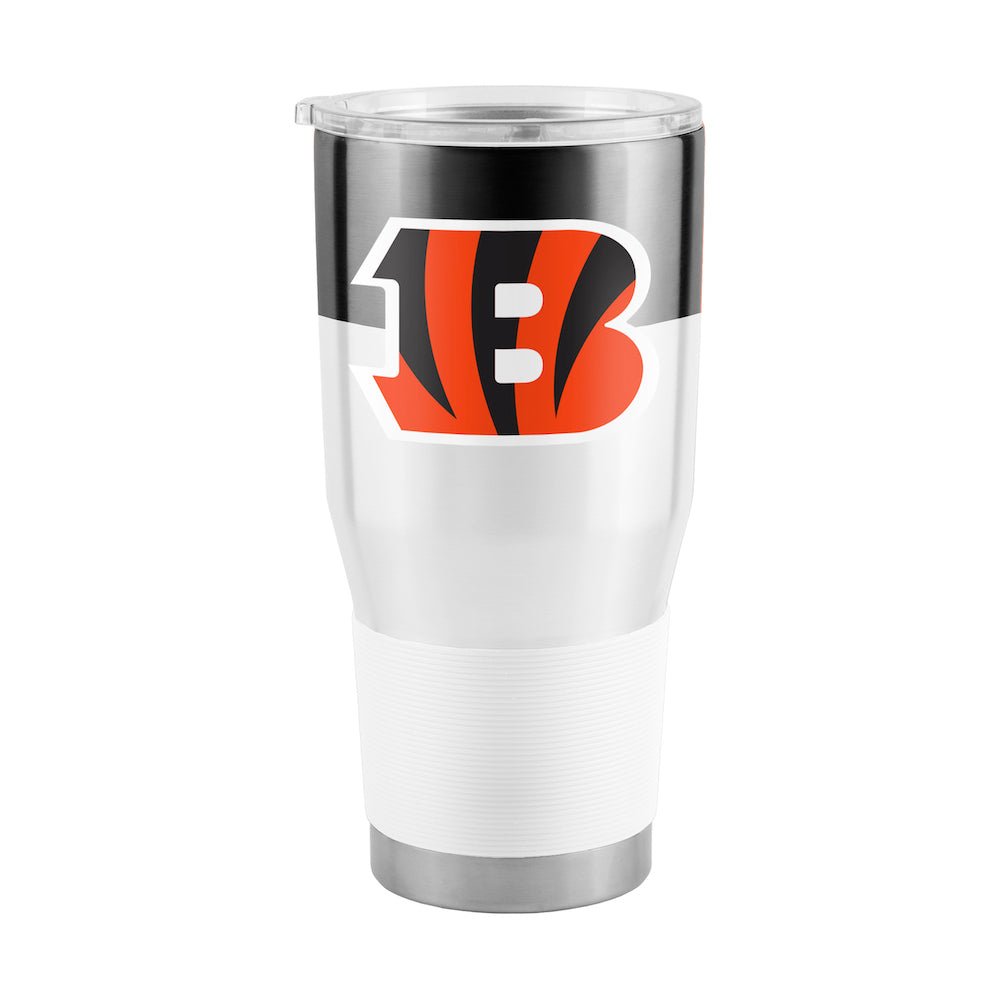 Cincinnati Bengals 30 oz color block travel tumbler