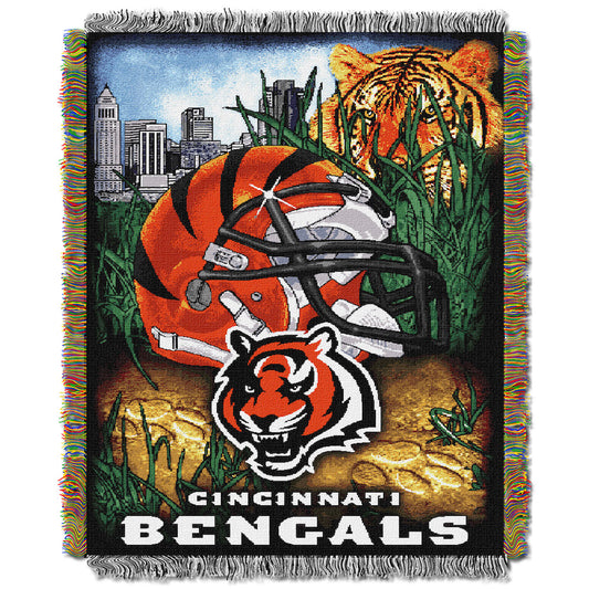 Cincinnati Bengals woven home field tapestry