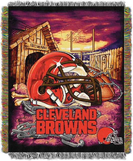 Cleveland Browns woven home field tapestry