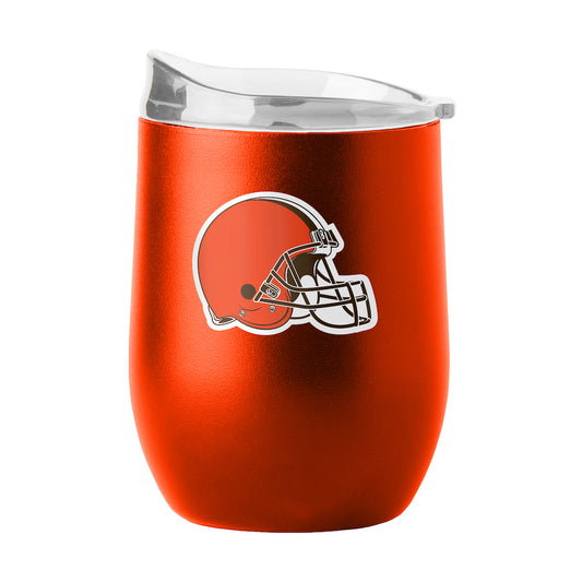 Cleveland Browns curved drink tumbler