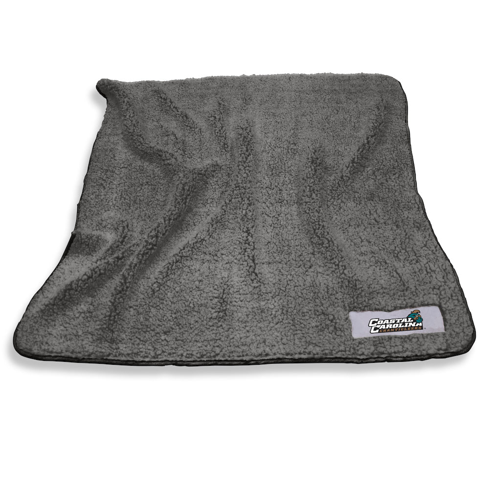 Coastal Carolina Chanticleers Color Frosty Fleece blanket