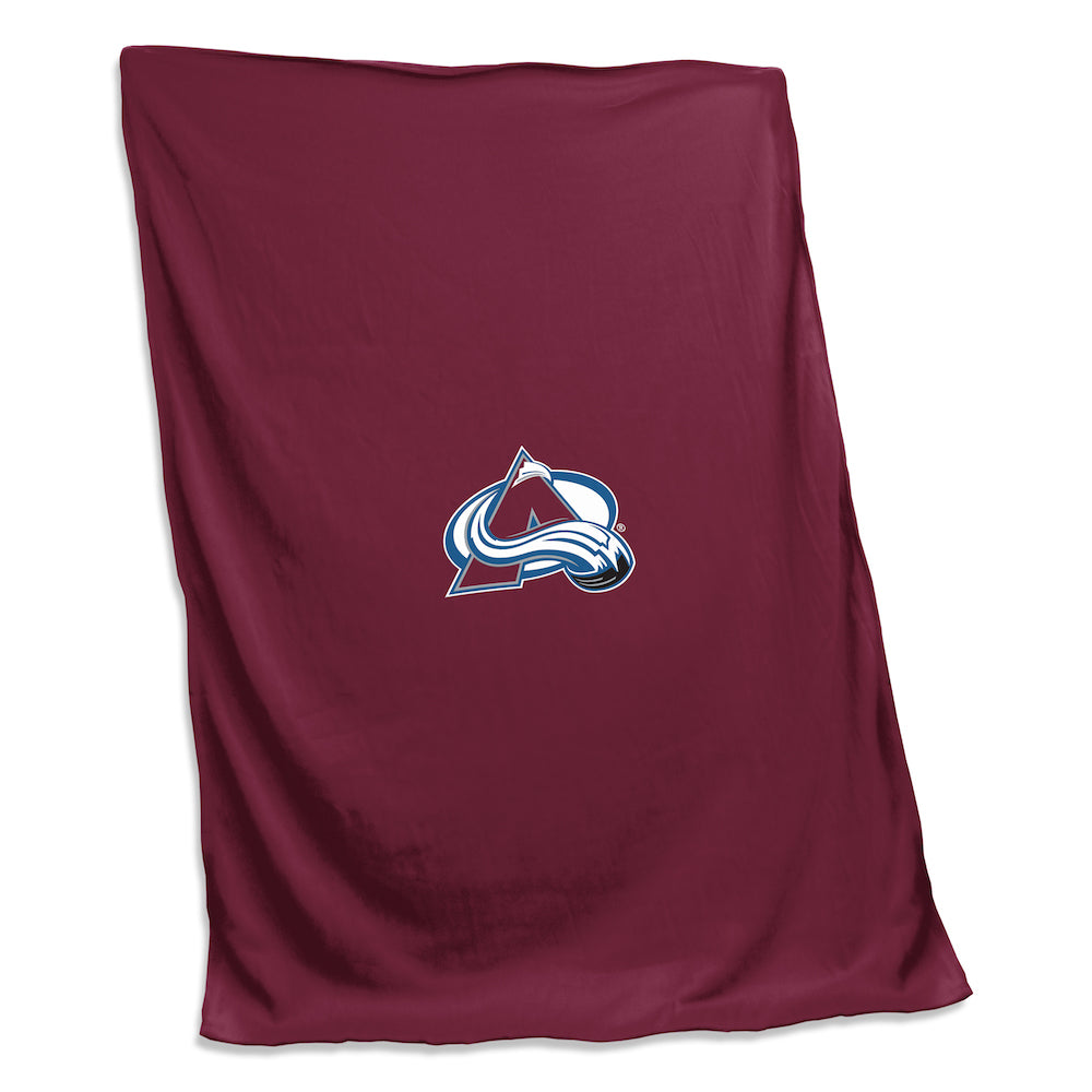 Colorado Avalanche Sweatshirt Blanket