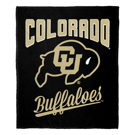 Colorado Buffaloes official silk touch throw blanket