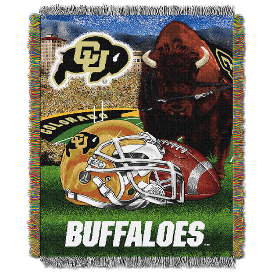 Colorado Buffaloes woven home field tapestry