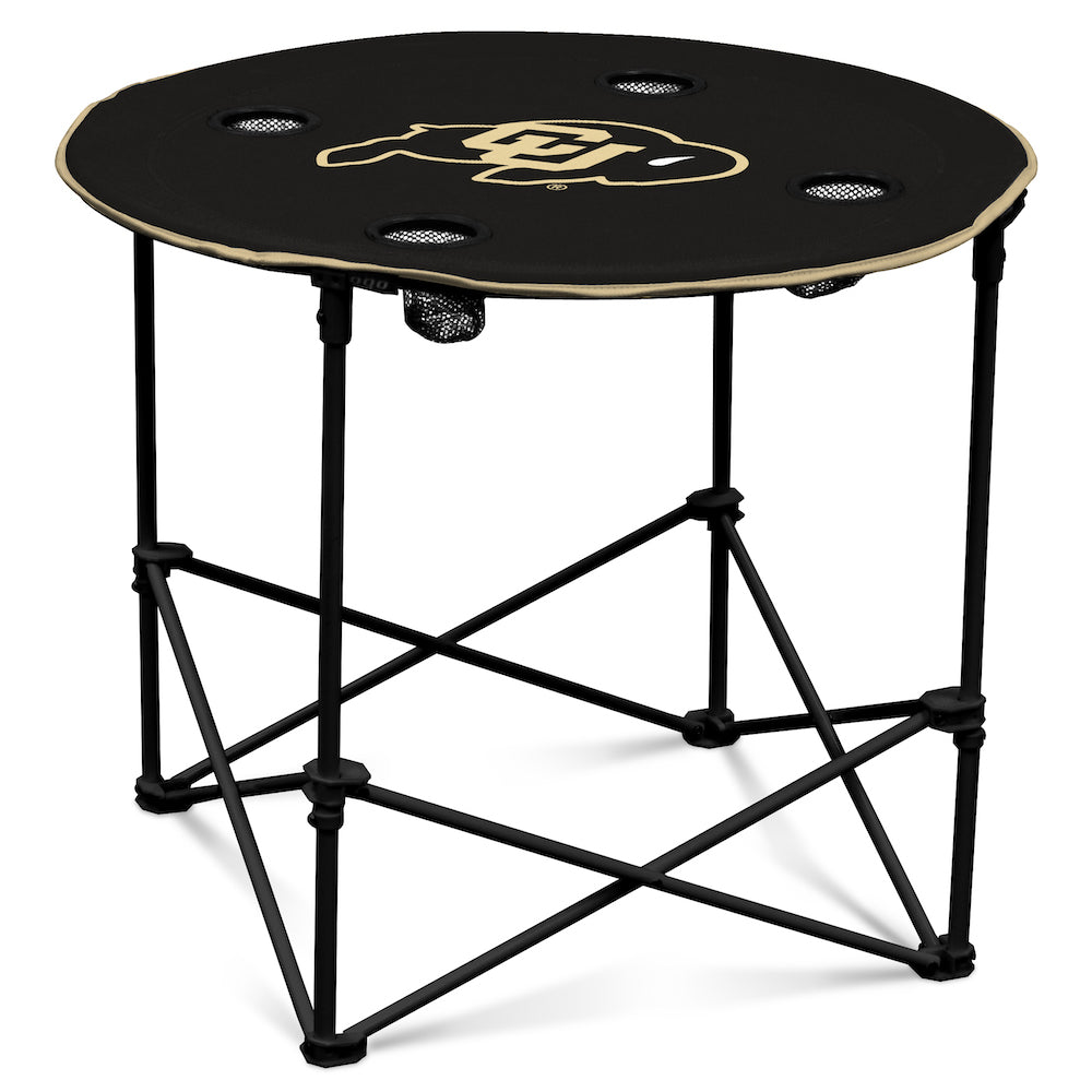 Colorado Buffaloes outdoor round table