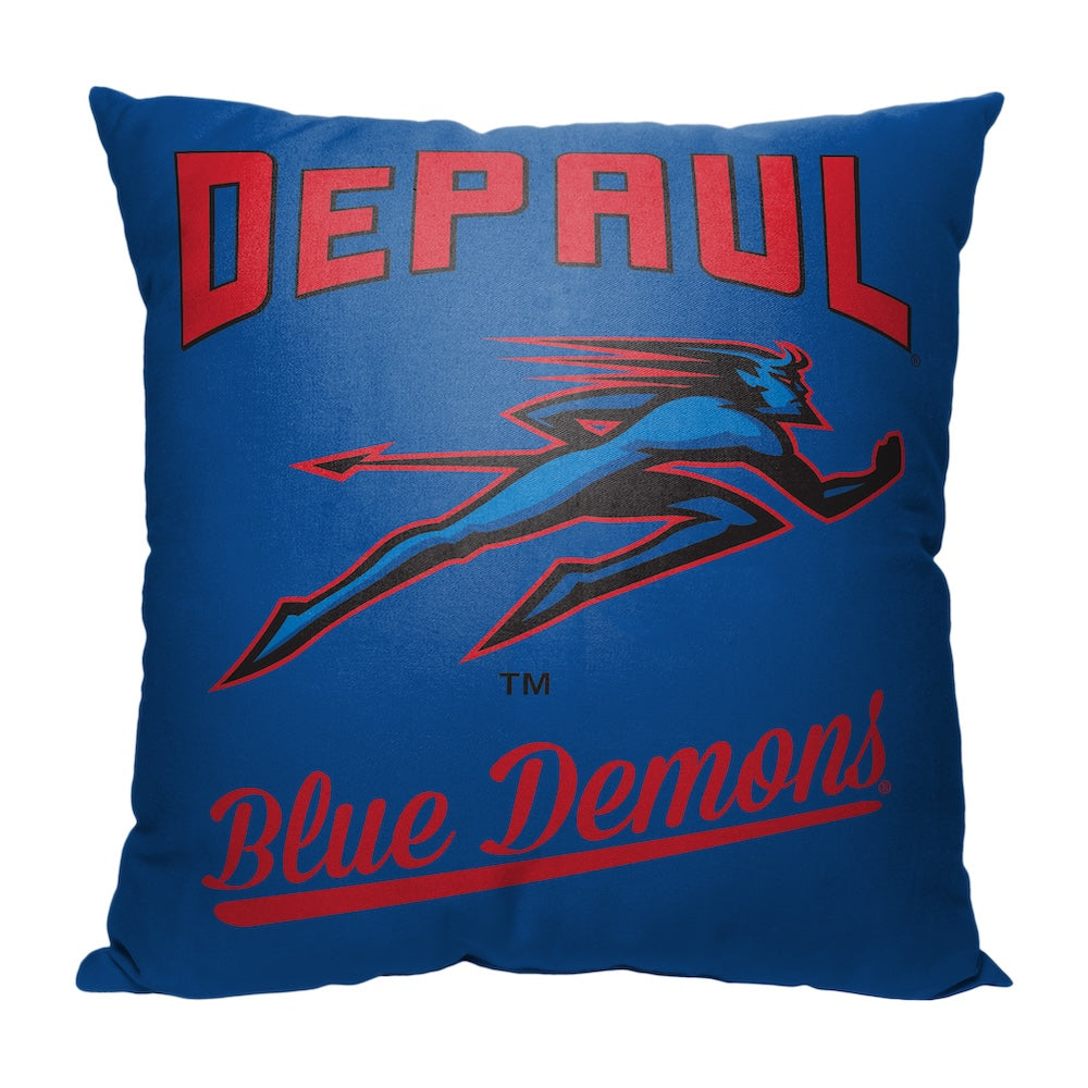 DePaul Blue Demons OFFICIAL throw pillow