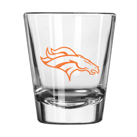 Denver Broncos shot glass