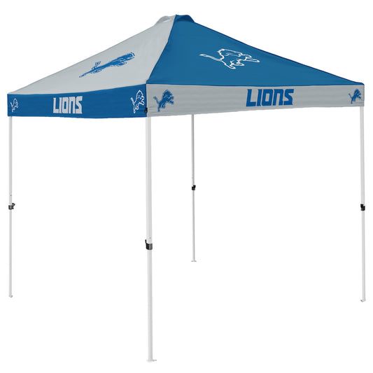 Detroit Lions checkerboard canopy