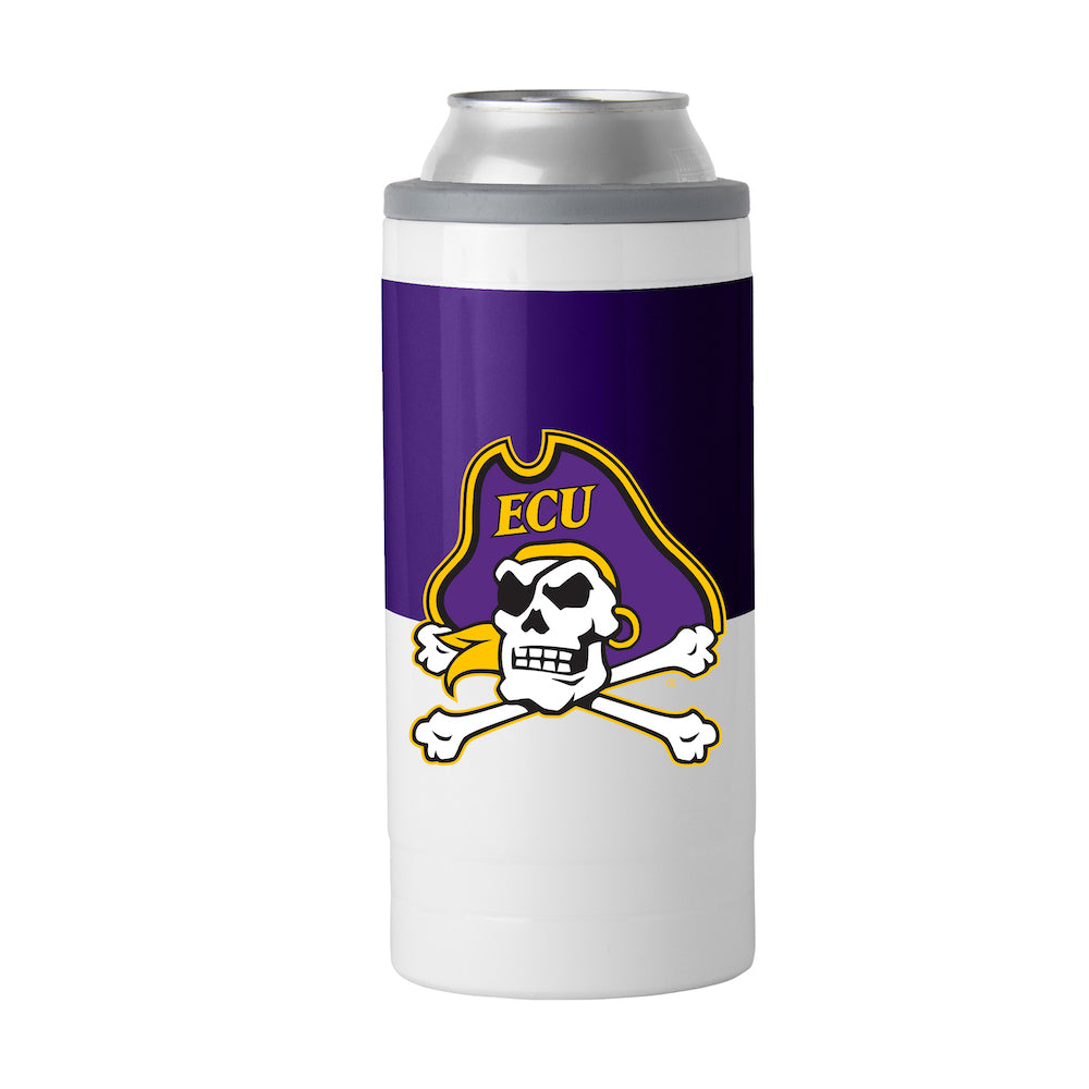 East Carolina Pirates colorblock slim can coolie