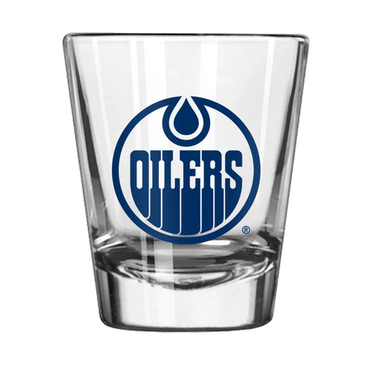 Edmonton Oilers shot glass
