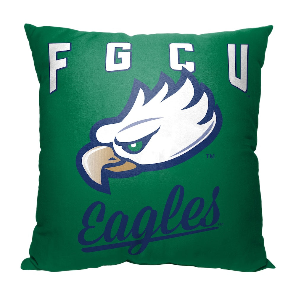 Florida Gulf Coast Eagles OFFICIAL throw pillow