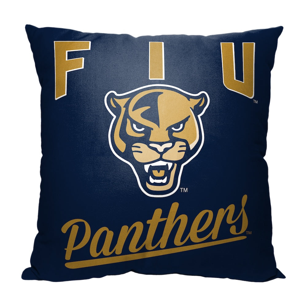 Florida International Panthers OFFICIAL throw pillow