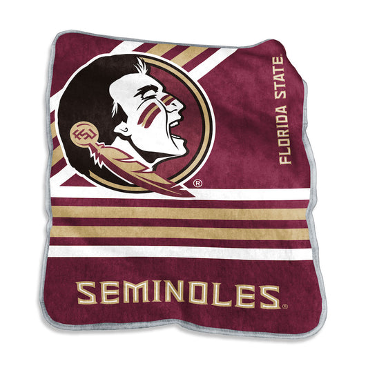 Florida State Seminoles Raschel throw blanket