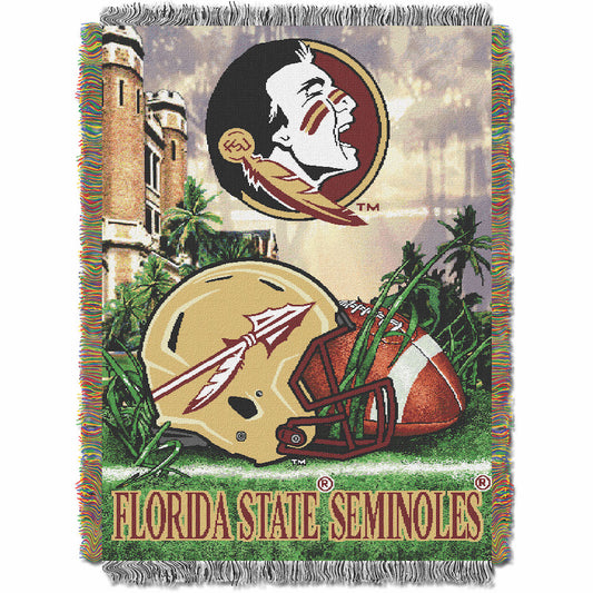 Florida State Seminoles woven home field tapestry