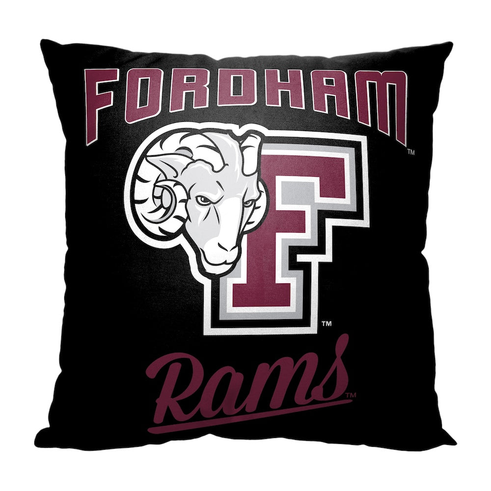 Fordham Rams OFFICIAL throw pillow