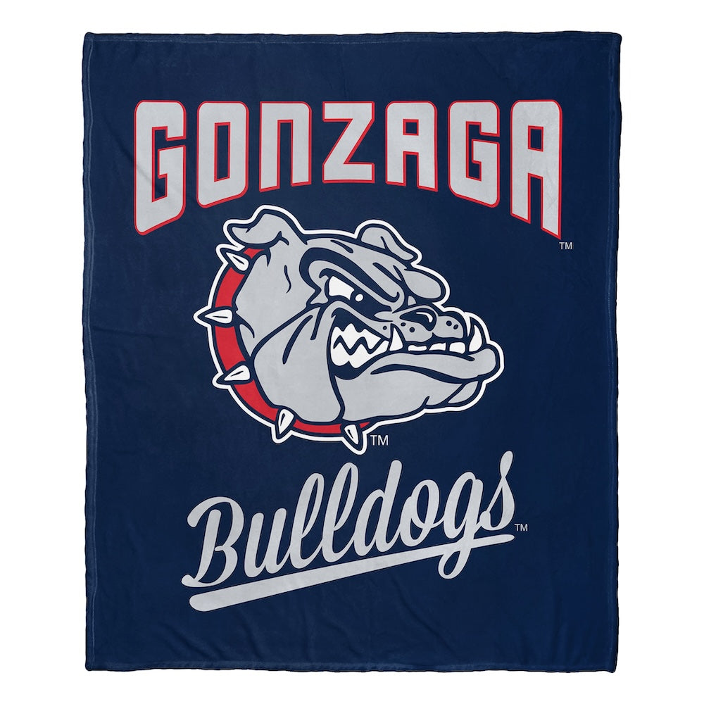 Gonzaga Bulldogs official silk touch throw blanket