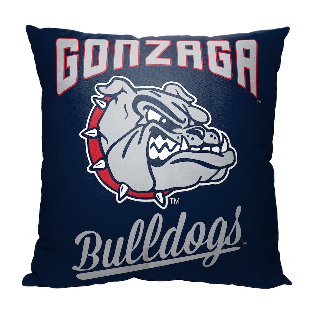 Gonzaga Bulldogs OFFICIAL throw pillow