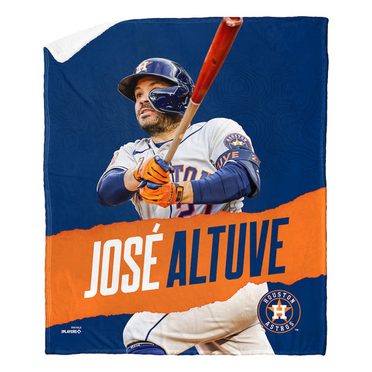 Houston Astros Jose Altuve Sherpa Blanket