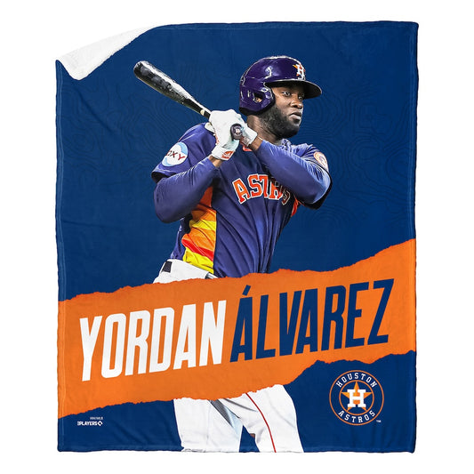 Houston Astros Yordan Alvarez Sherpa Blanket